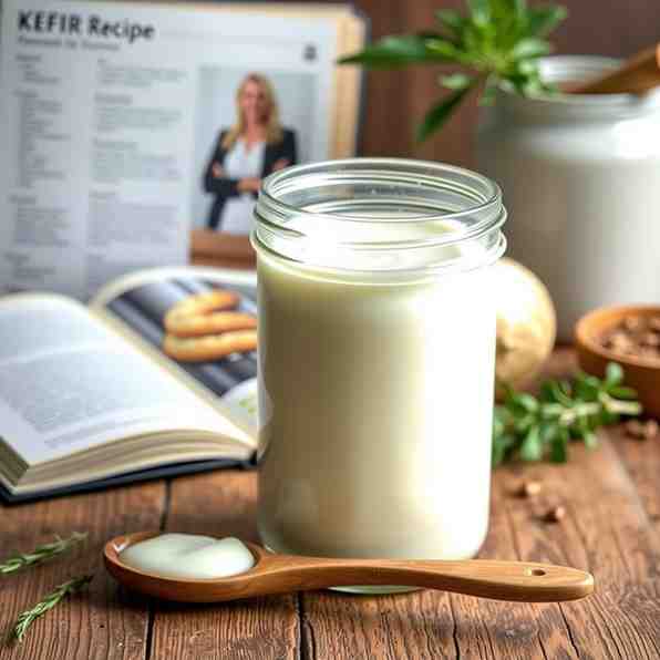 Make Fermented Milk Drink - Kefir Recipe